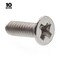 Prime-Line M2-0.40 x 6 mm Phillips Flat Machine Screw, 10 PK 9120609 - alternate 2